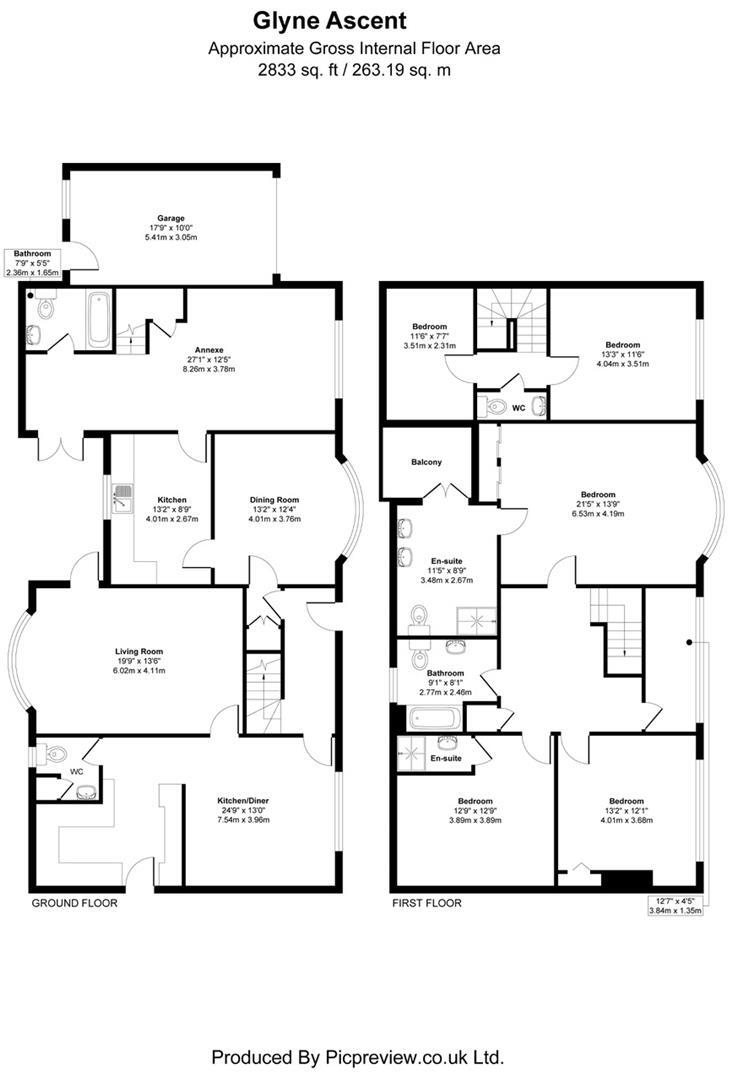Glyne Ascent, Bexhill-On-Sea floorplan