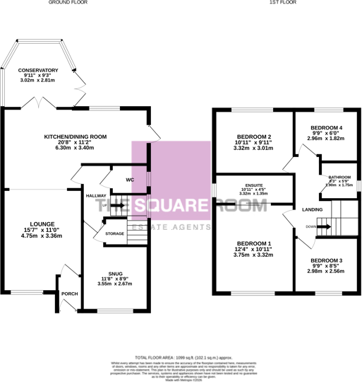 Plovers Way,  Herons Reach, FY3 floorplan