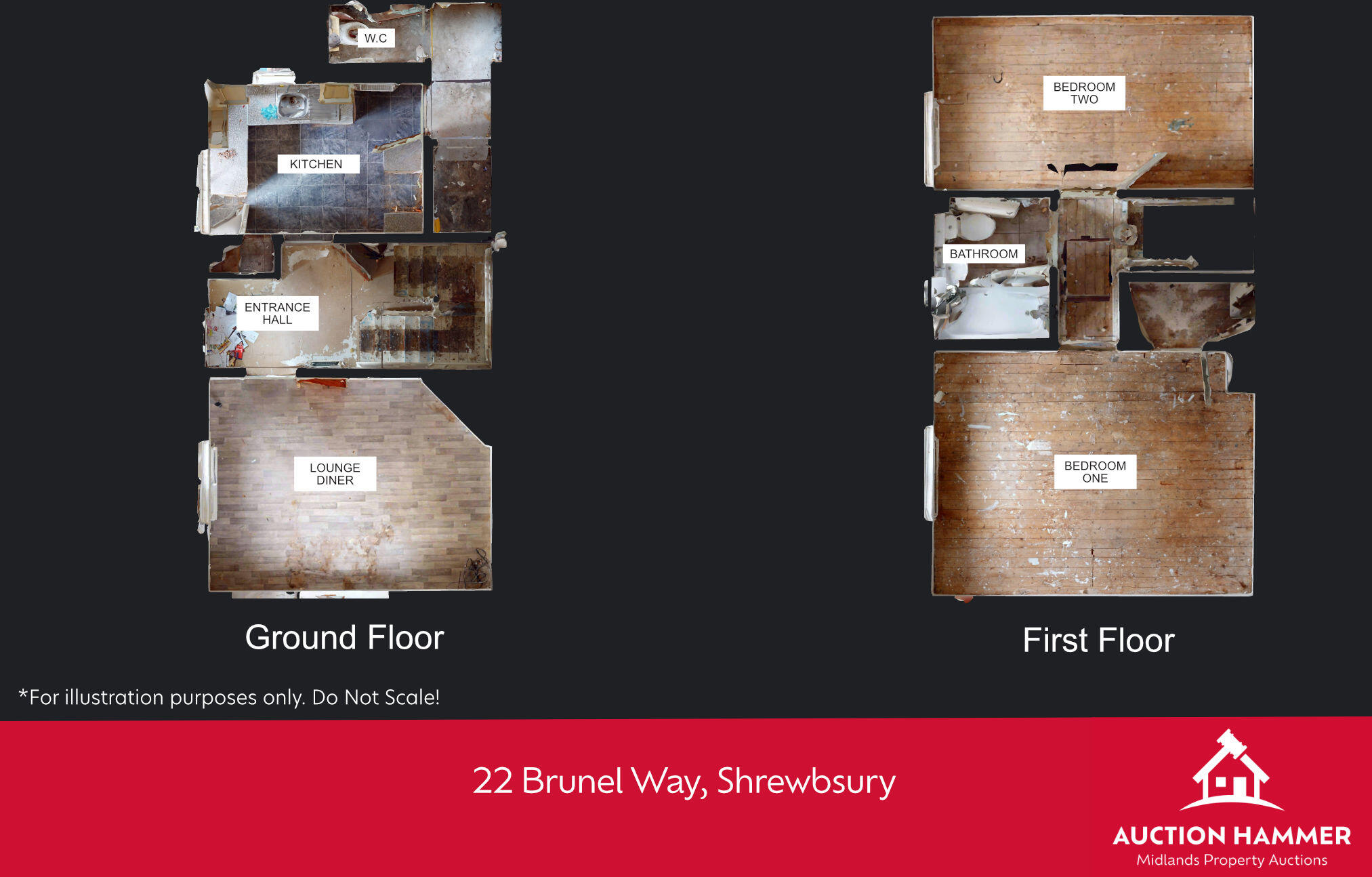 22 Brunel Way, Coleham, Shrewsbury, Shropshire SY3 7PN floorplan
