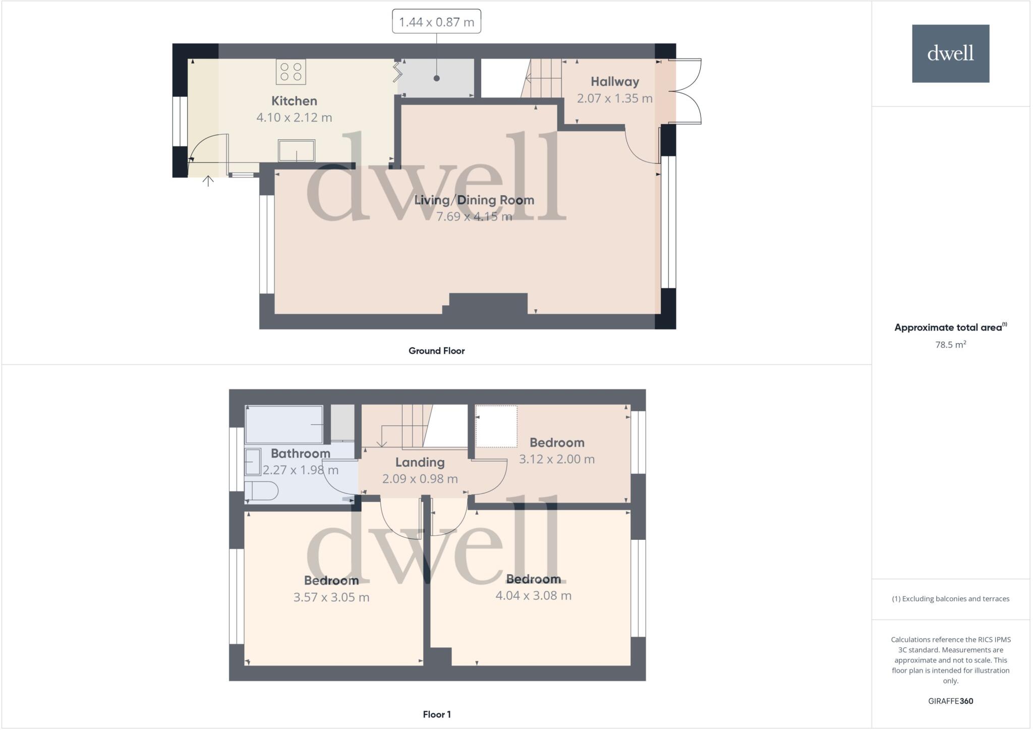 Petrie Crescent, Rodley, Leeds, LS13 floorplan
