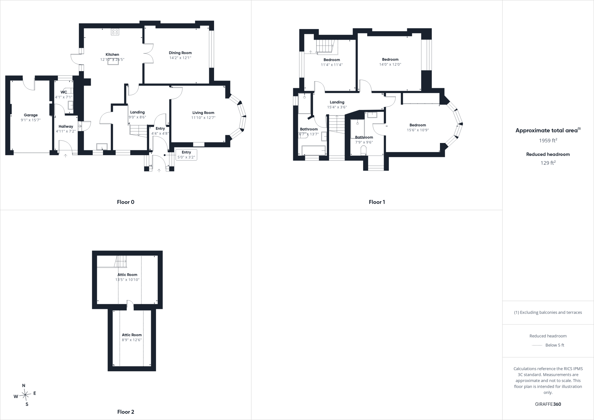 Byron Avenue, Bishop Auckland, Durham, DL14 floorplan