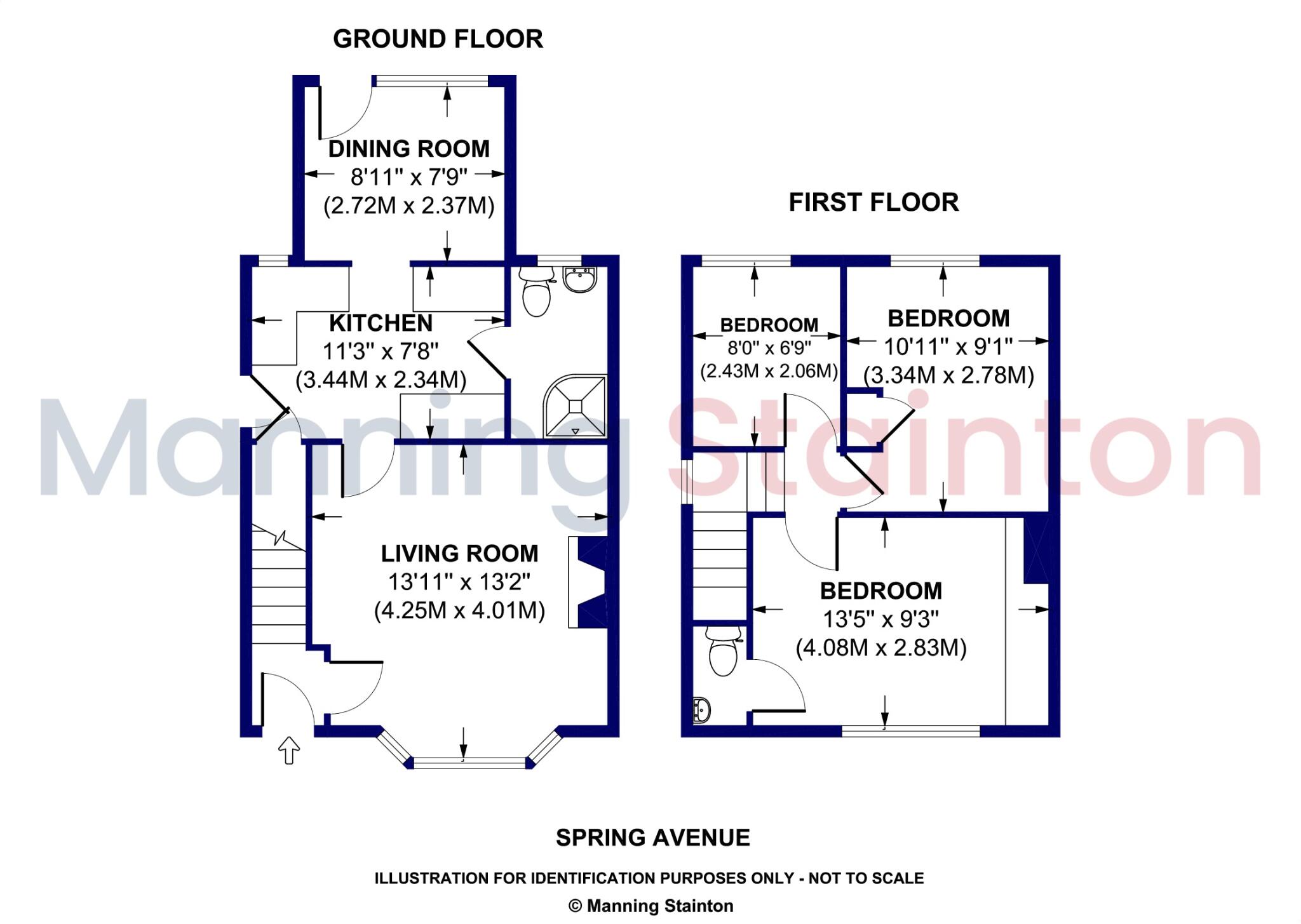 Spring Avenue, Gildersome, Morley, Leeds floorplan