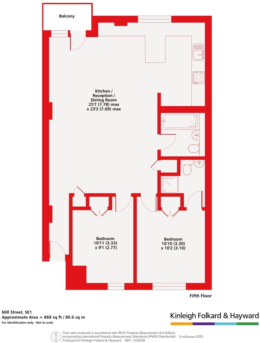 Mill Street, Southwark, London, SE1 floorplan