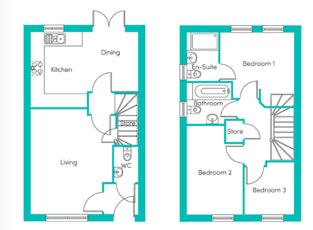 Beaufort Close, Newark NG24 floorplan