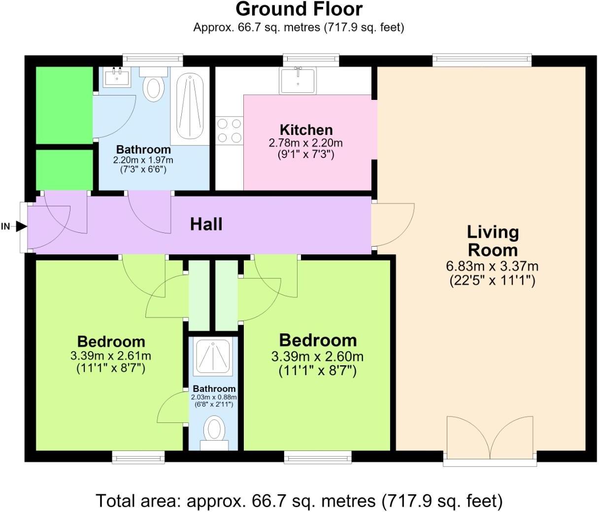 Priestley Road, Stevenage floorplan