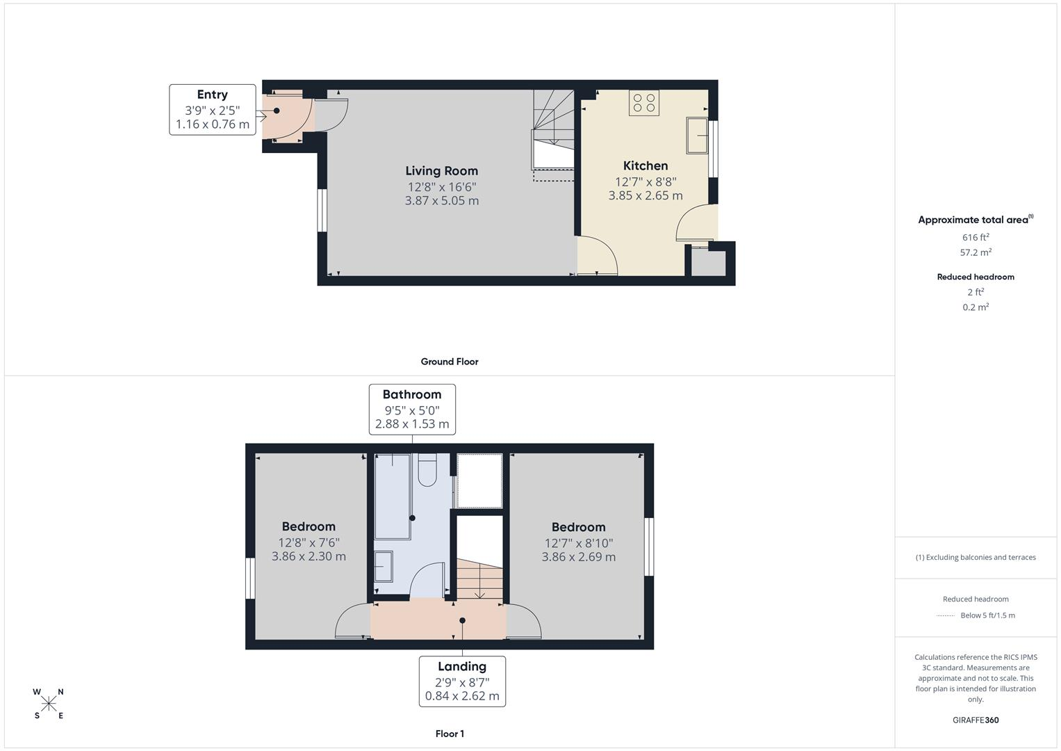 Westminster Close, Whitley Bay floorplan