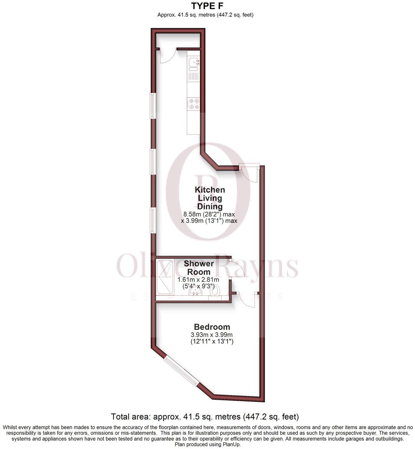 Burleys Way, Leicester, LE1 floorplan