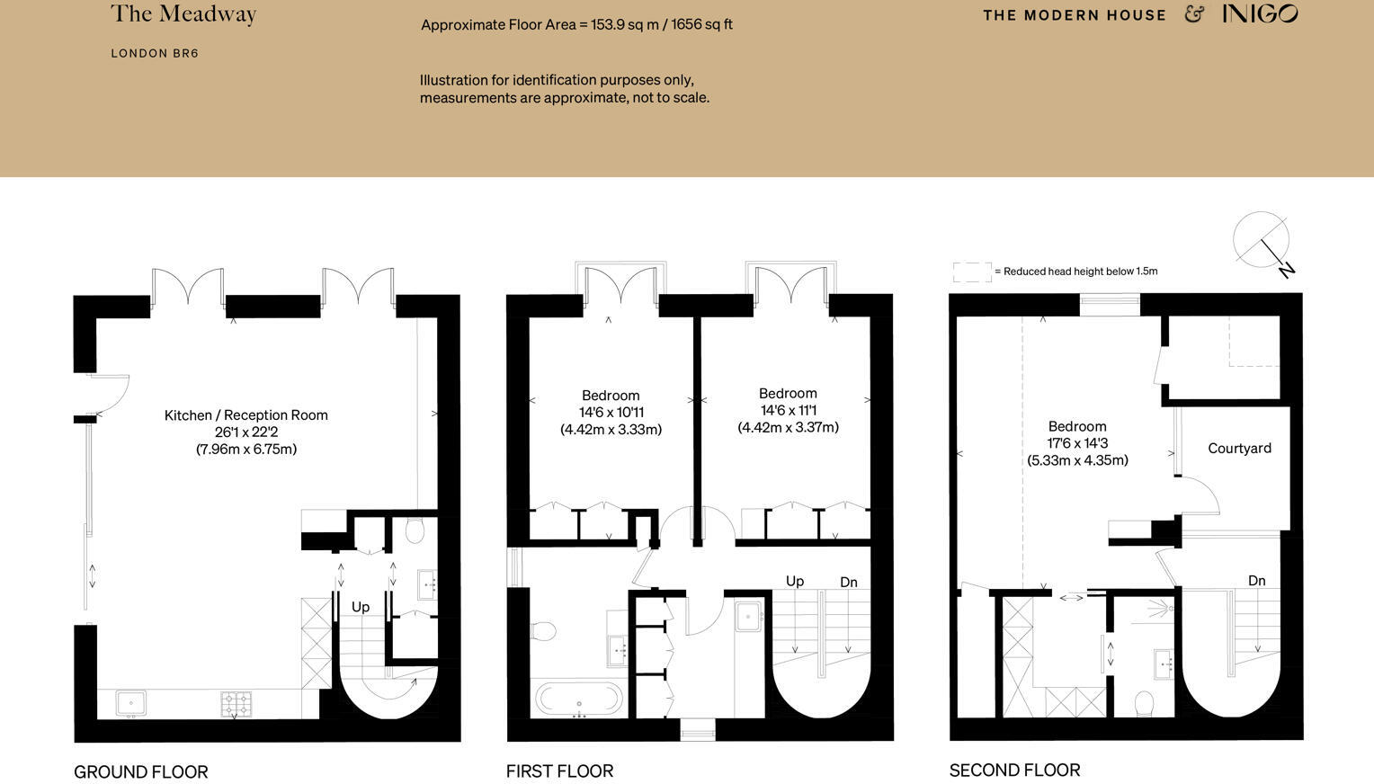 The Meadway, Orpington floorplan