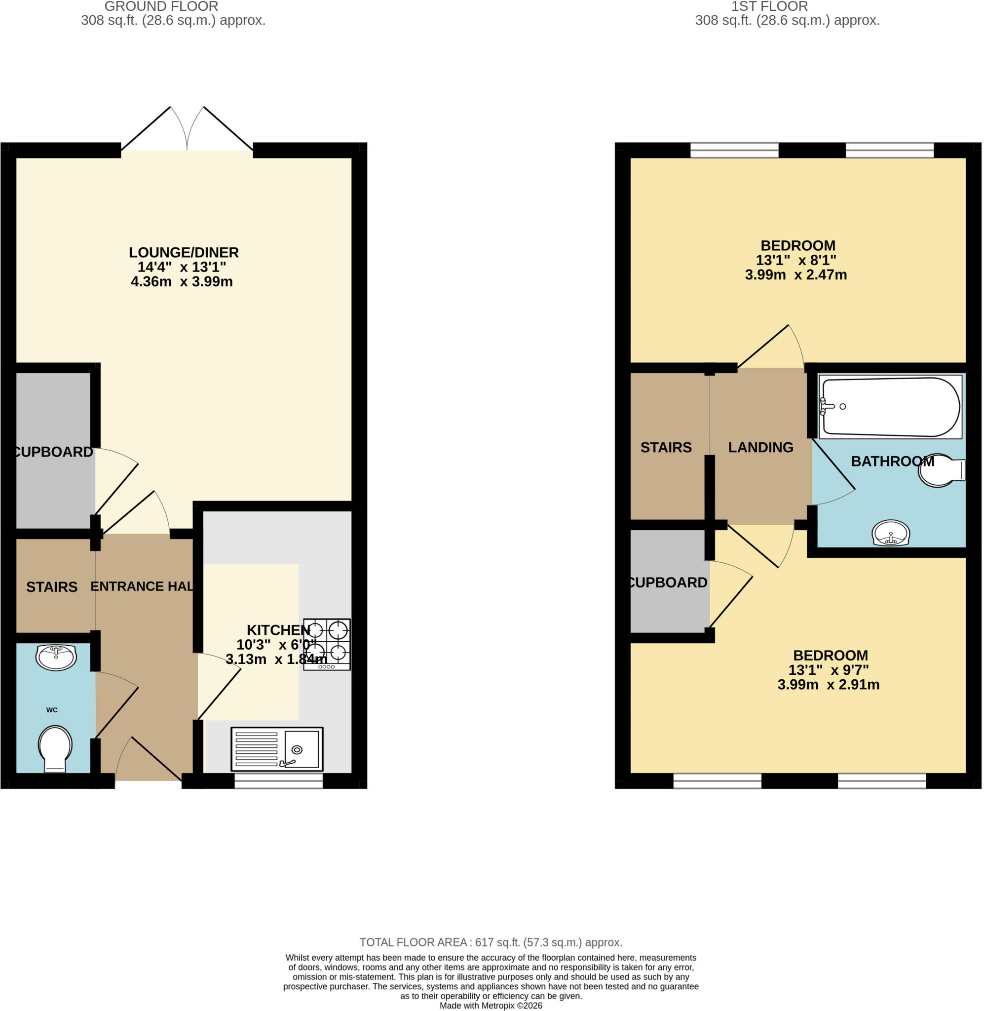 Gerddi Tir-Llyn, Caldicot, Monmouthshire, NP26 floorplan