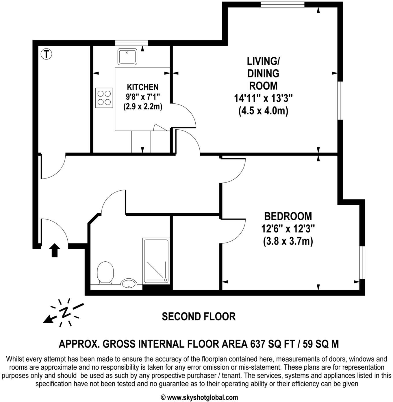 Wellington Court, Epsom floorplan