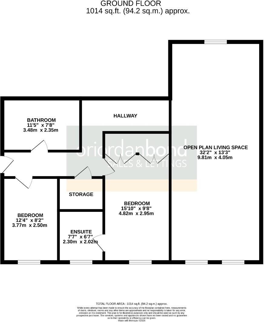 The Ridings, Grange Park, Northampton NN4 floorplan