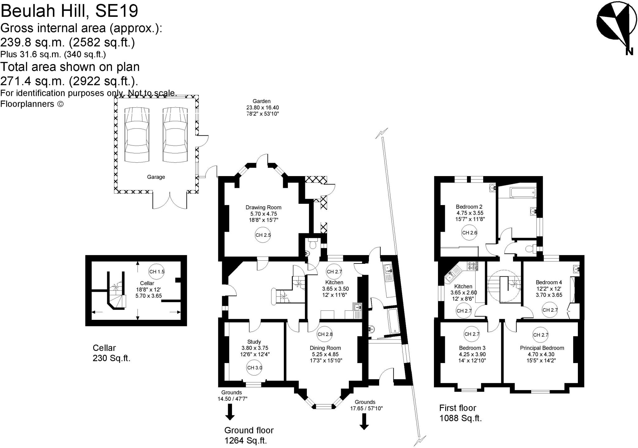 Beulah Hill, Upper Norwood, London, SE19 floorplan