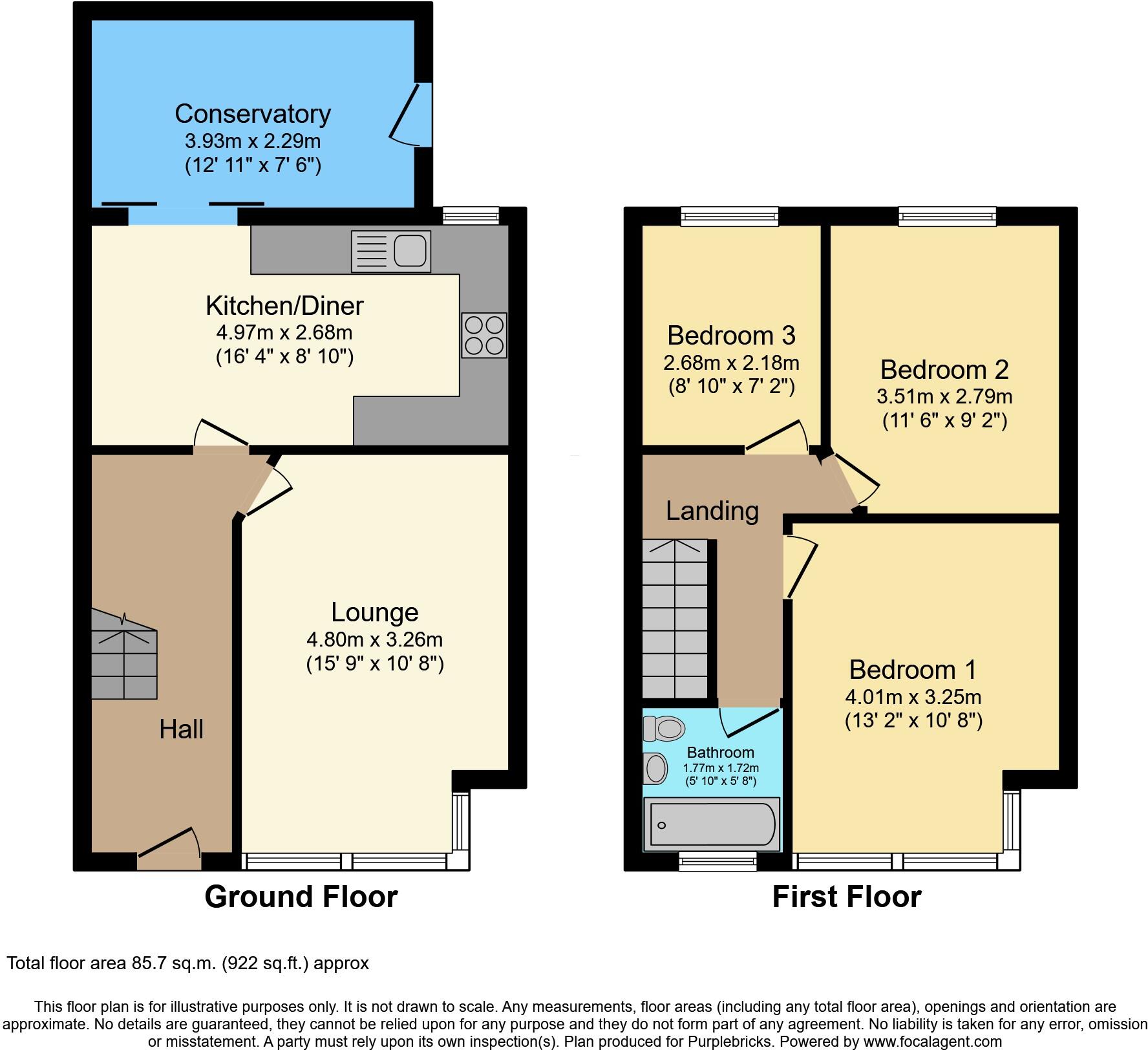 Campden Crescent, Cleethorpes, DN35 floorplan