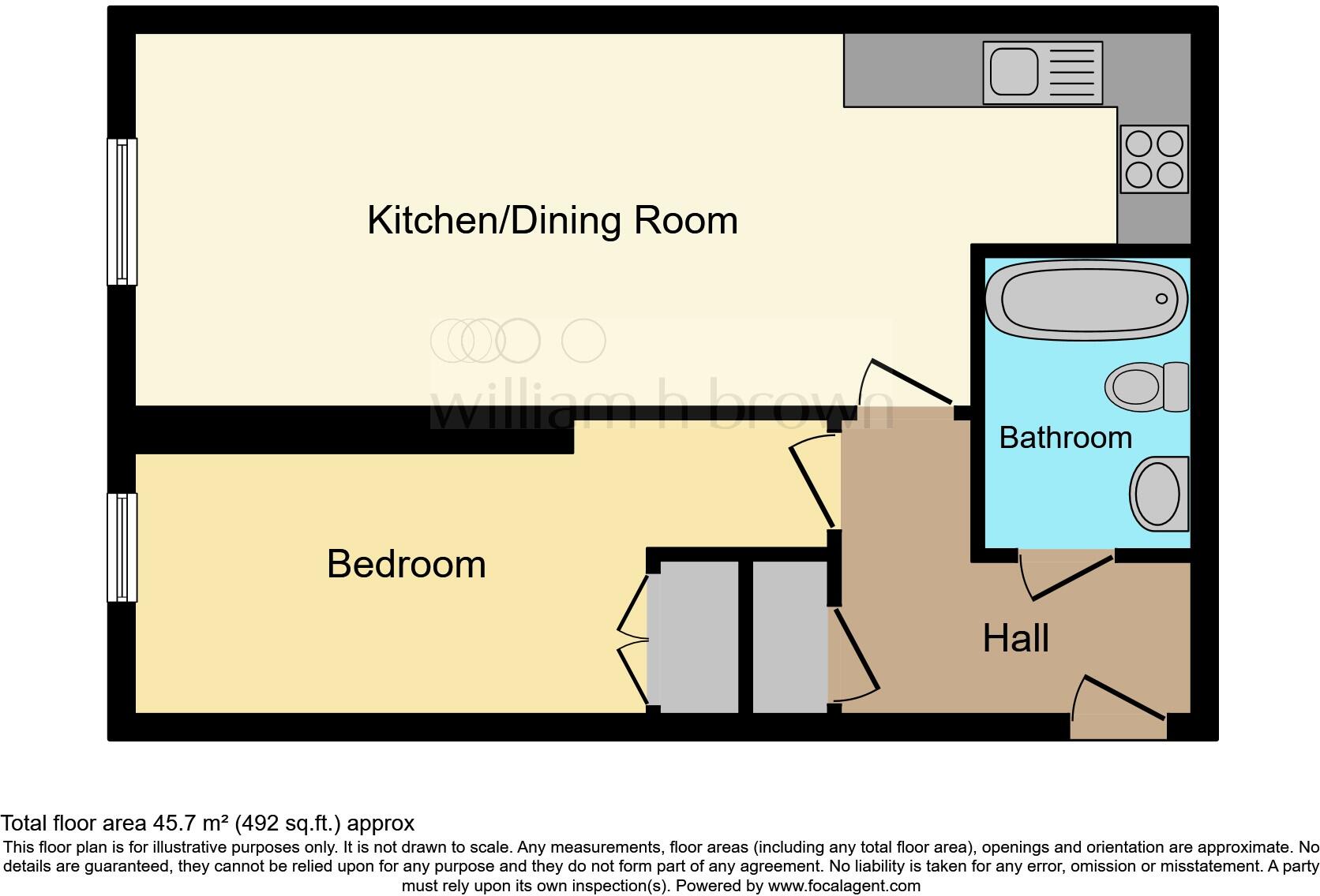 Bridge Road East, Welwyn Garden City floorplan