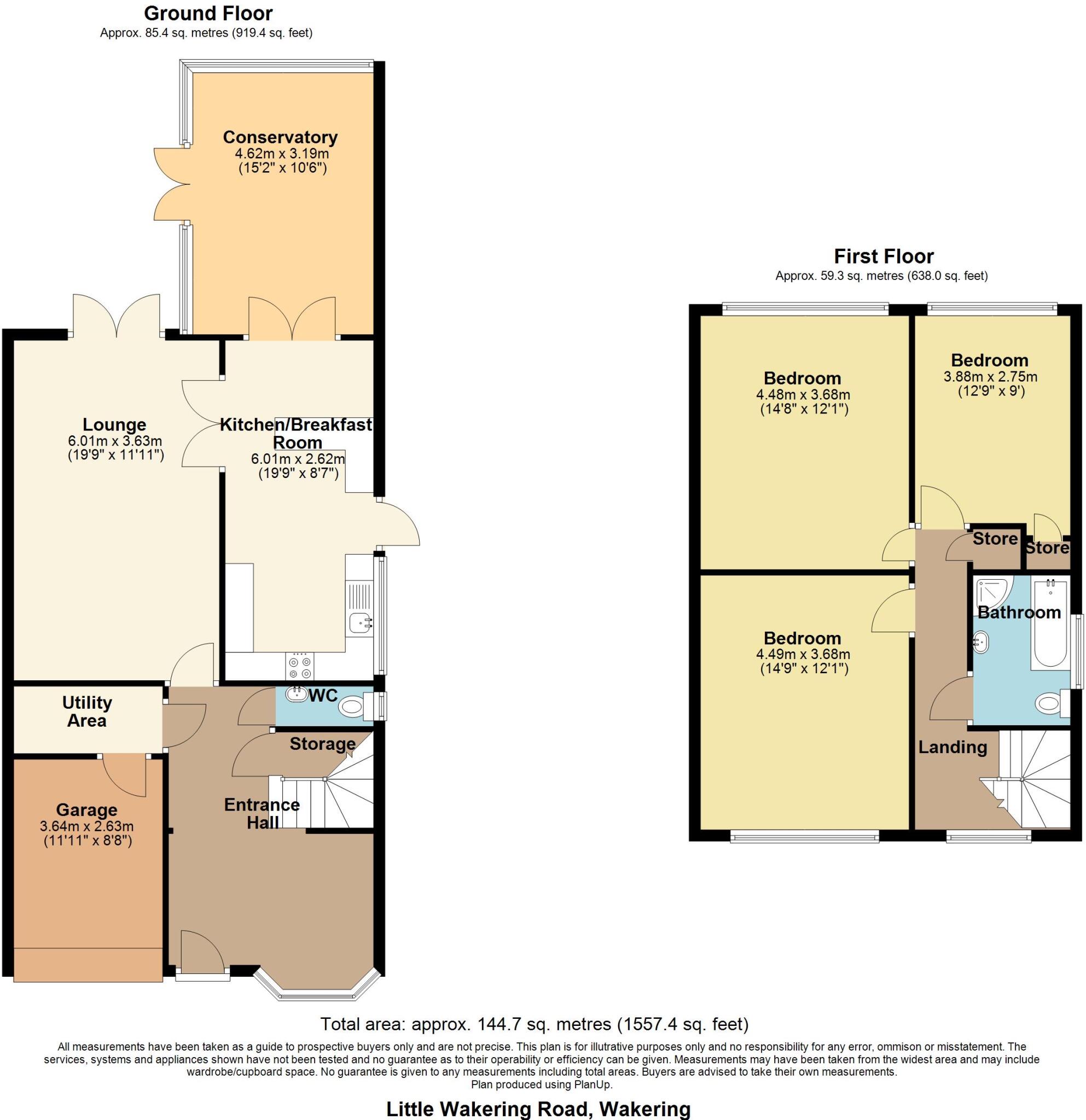 Little Wakering Road, Little Wakering, Essex, SS3 floorplan