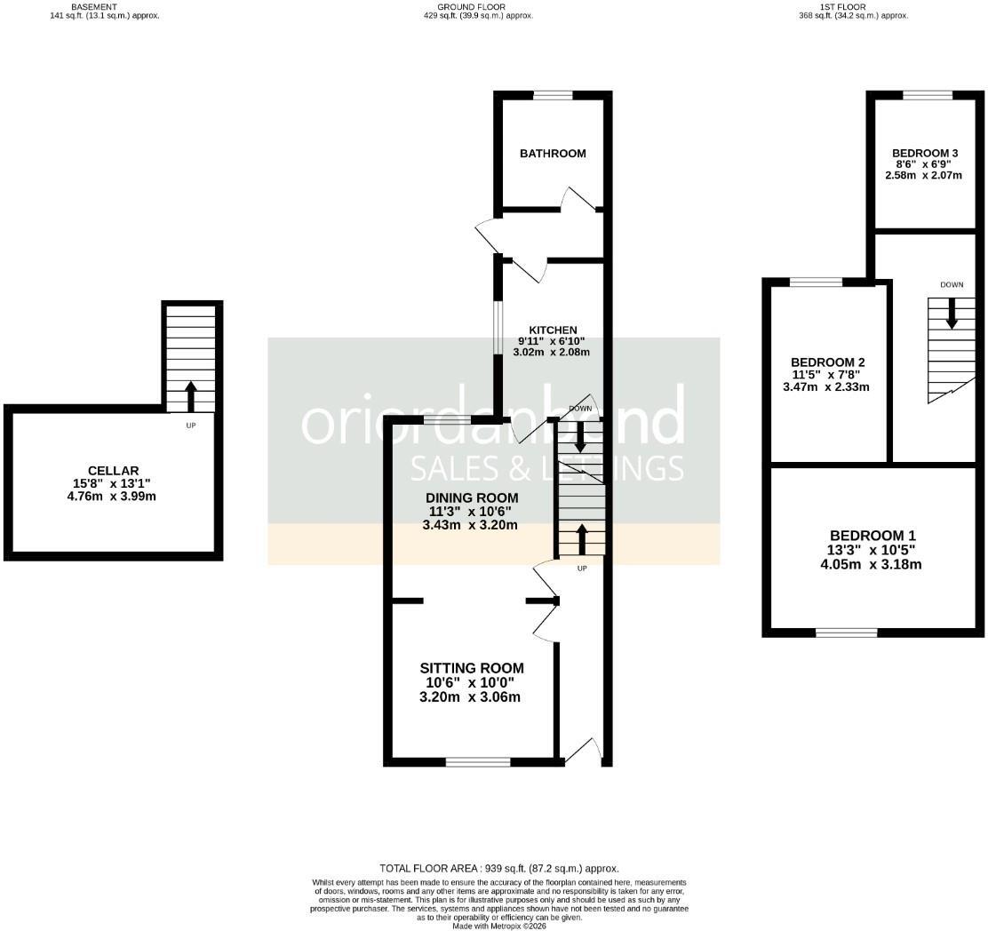 Essex Street, Semilong, Northampton NN2 floorplan