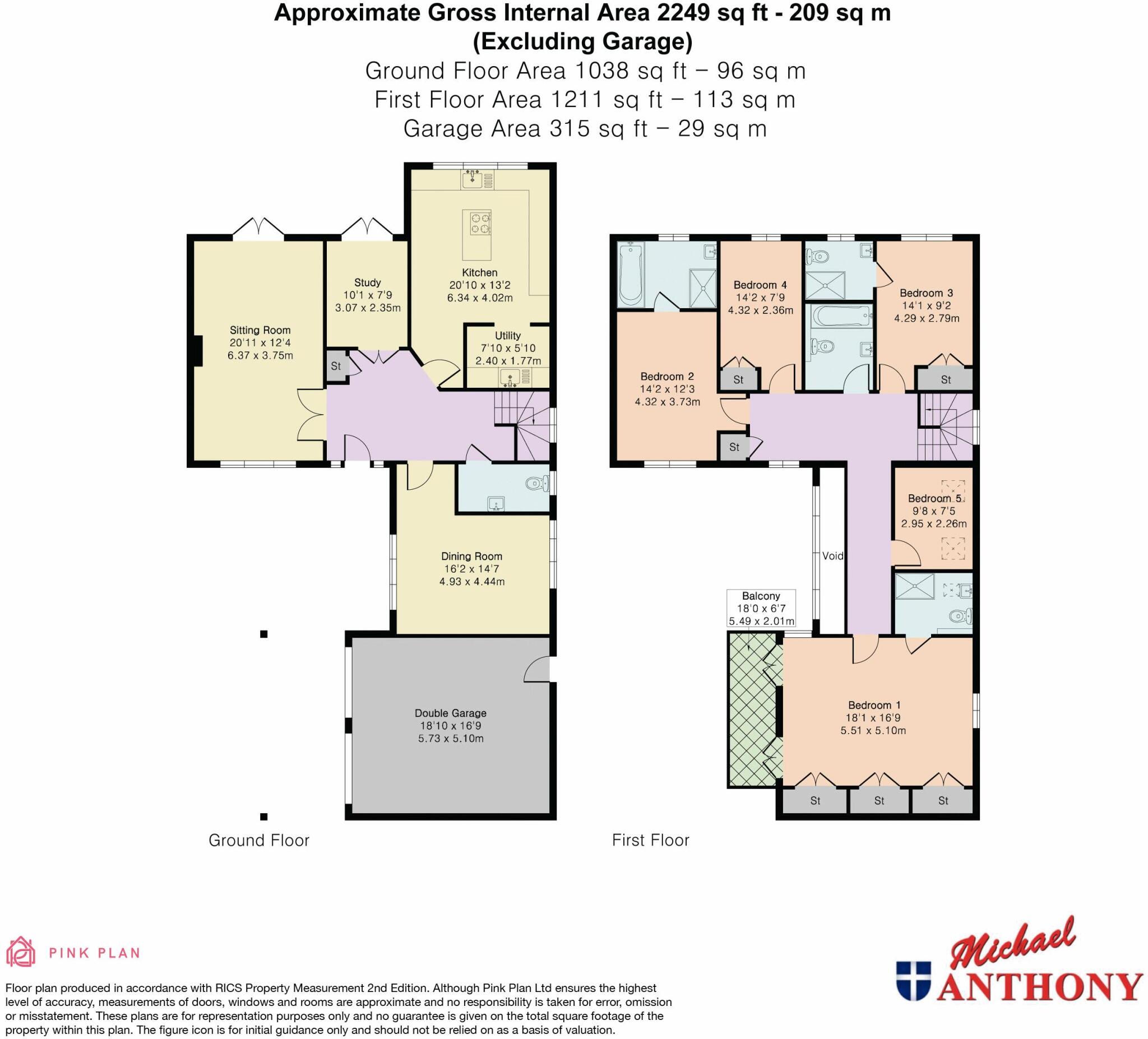 Winstanley Lane, Milton Keynes floorplan