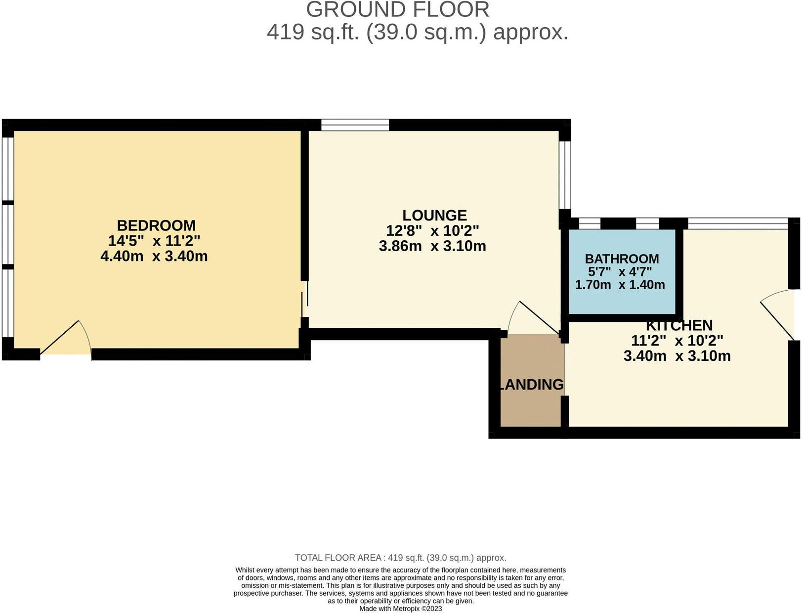 Windham Road, Bournemouth, BH1 floorplan