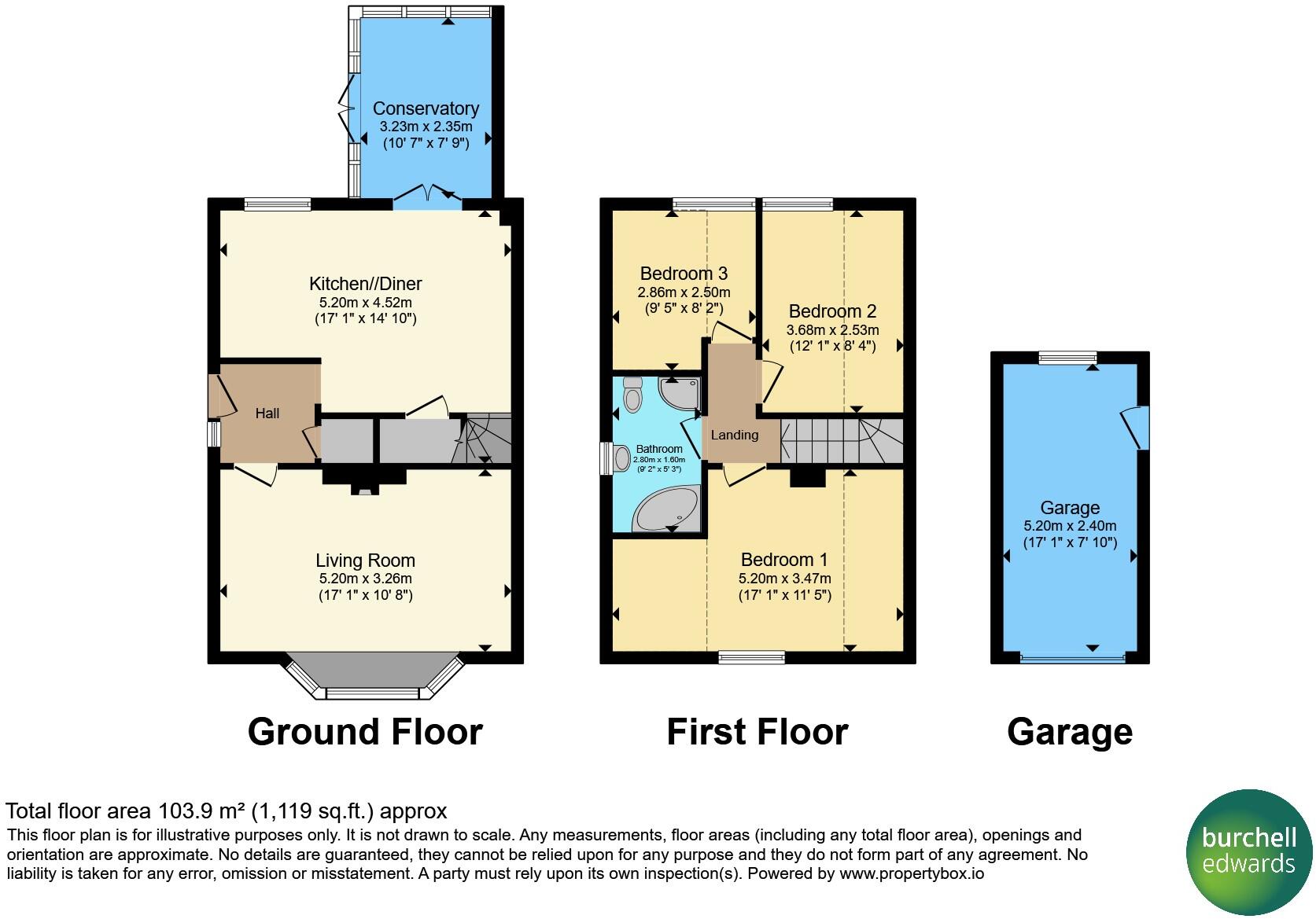 Christchurch Road, Hucknall, Nottingham floorplan
