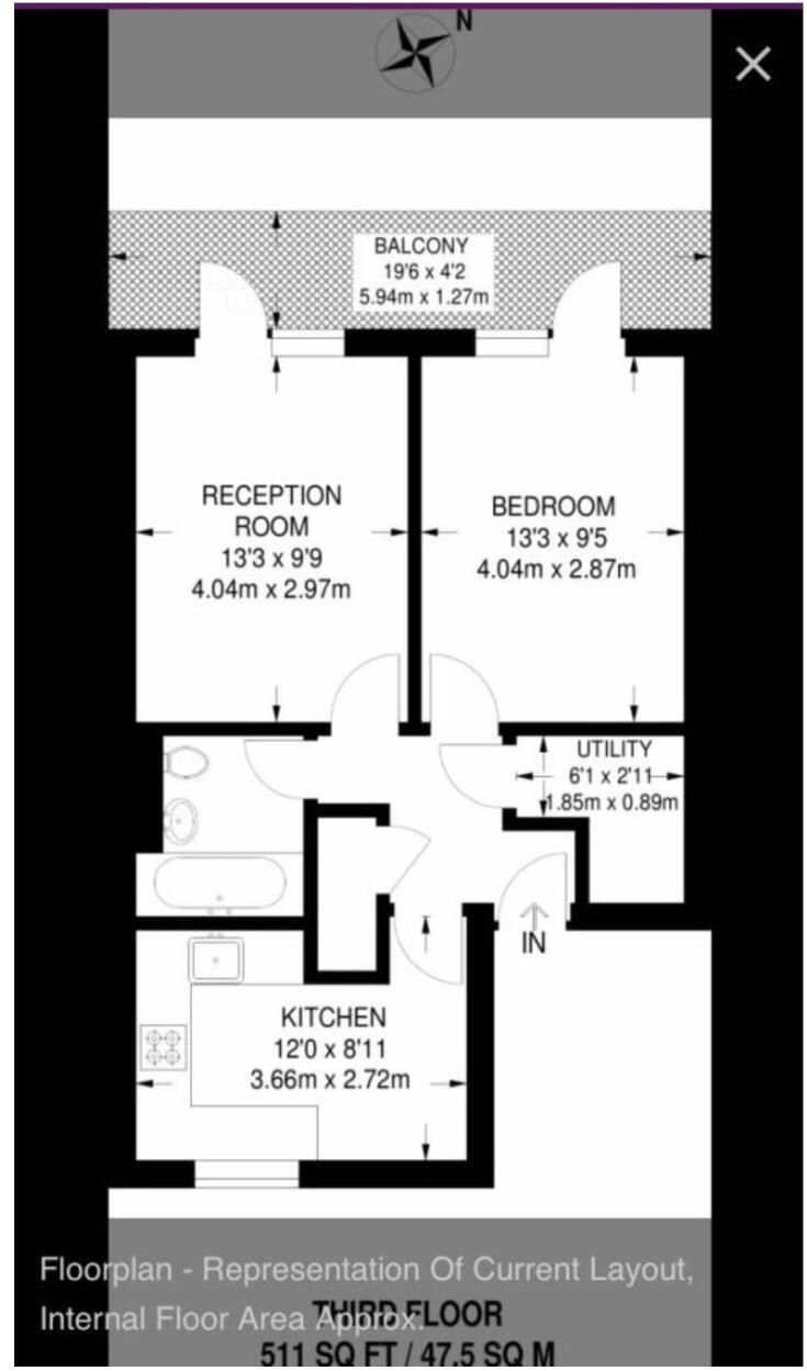 Rainville Road, London, W6 floorplan