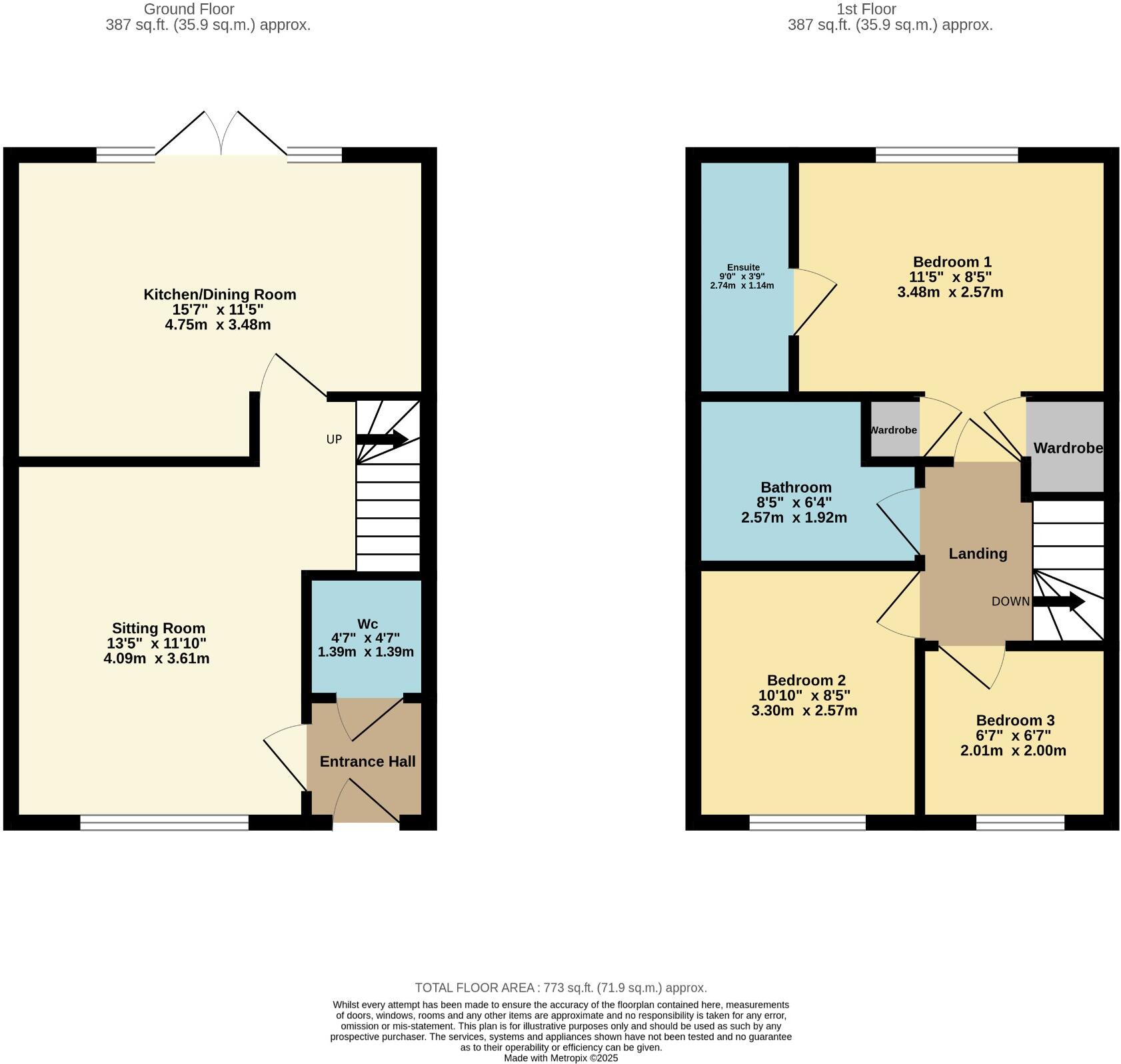 West Brook View, Emsworth floorplan