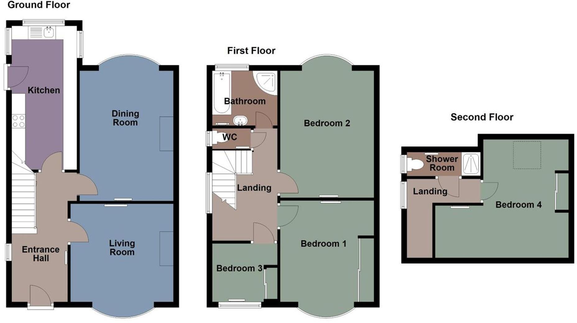 Dunraven Road, Sketty, SA2 floorplan