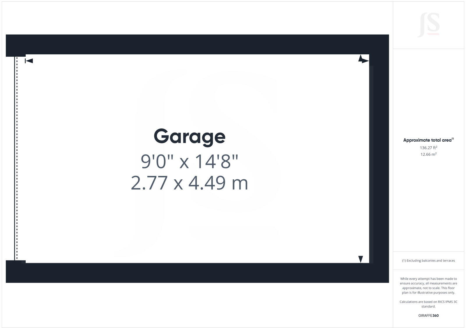 Aldrington Garages, Hove, BN3 7EL floorplan