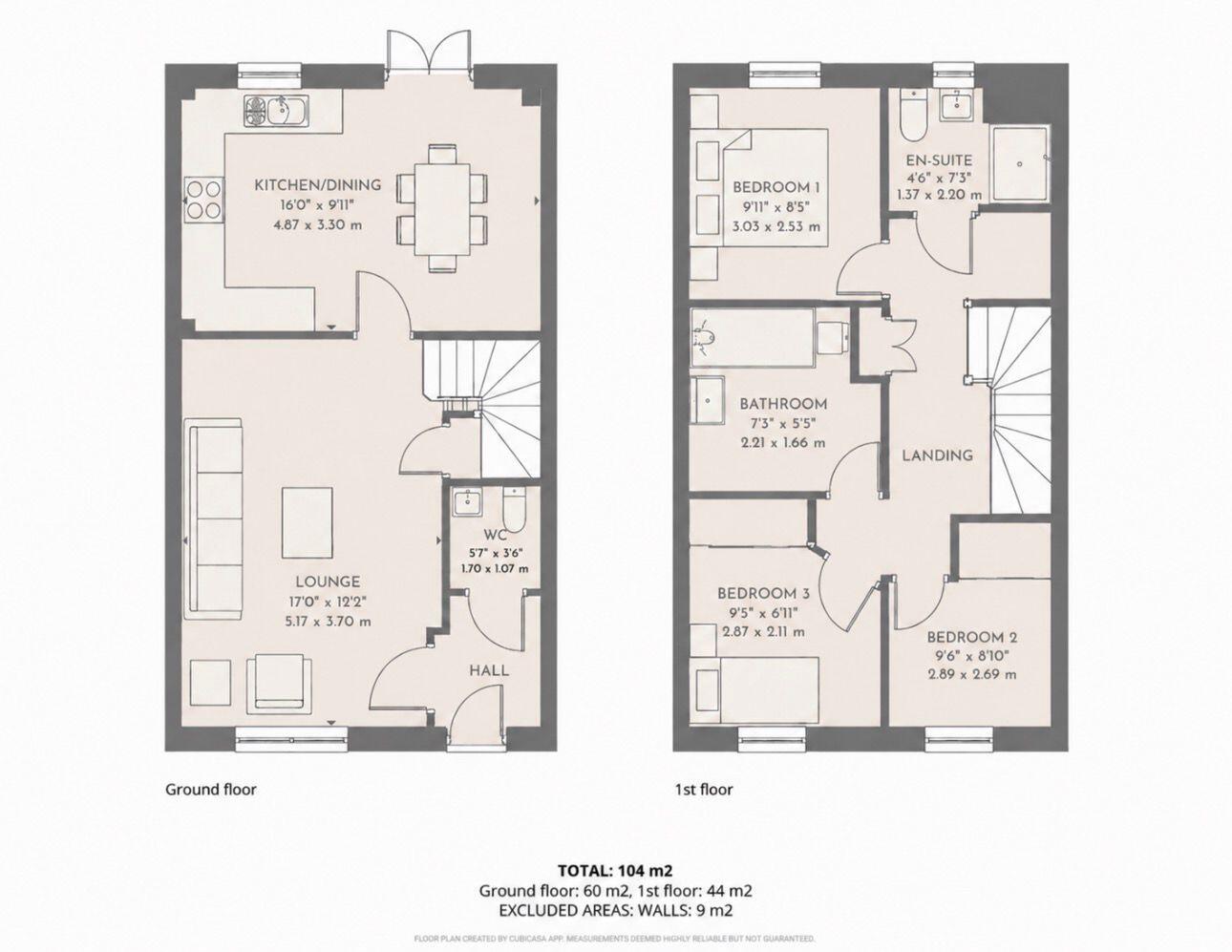 Stryd Y Gelli, Hendredenny, CF83 2WF floorplan