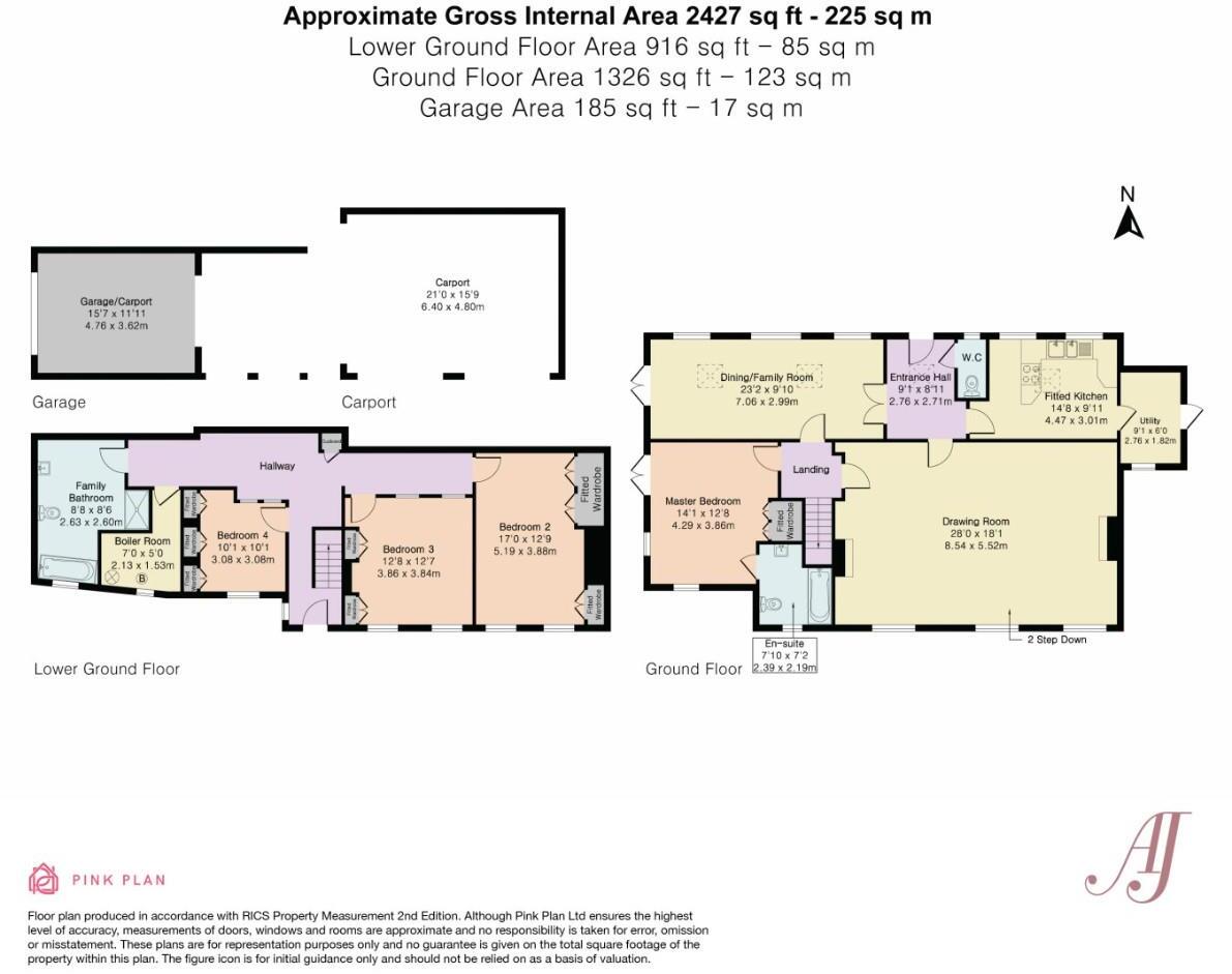 Fort William, Butterrow Hill, Stroud floorplan