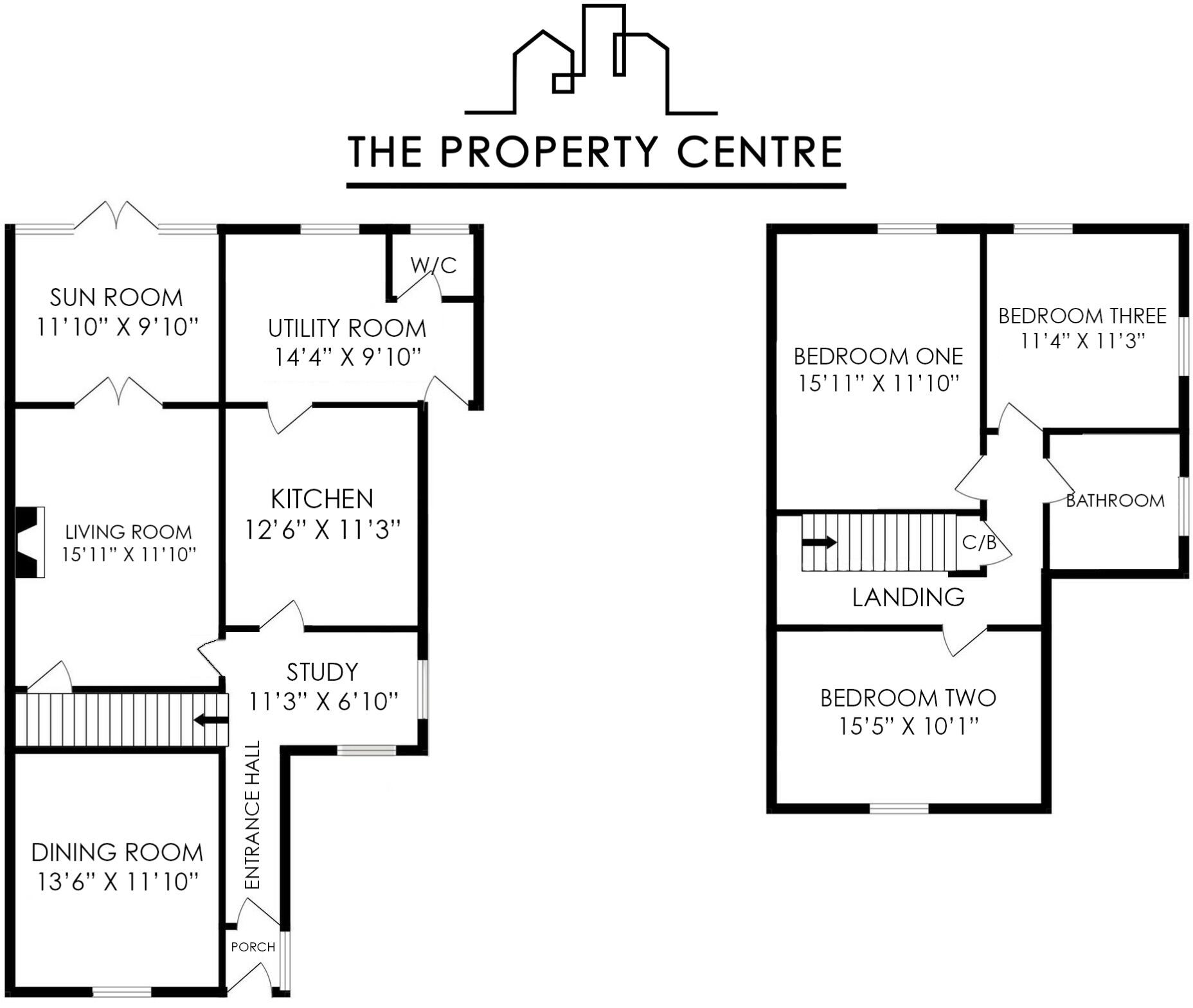 Greenway Road, Taunton, Somerset, TA2 floorplan