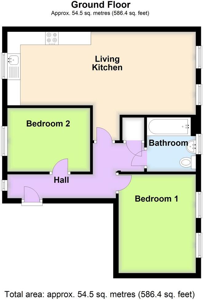 Jessop Court, Kirton, Boston, PE20 floorplan