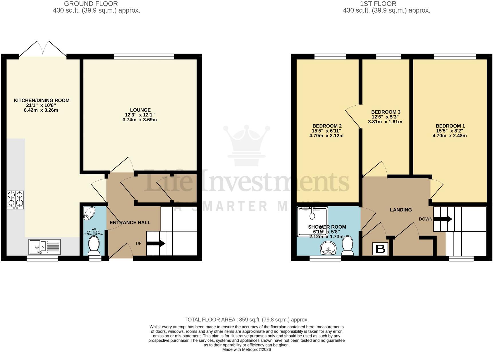 Bleaberry, Rugby, Warwickshire, CV21 floorplan
