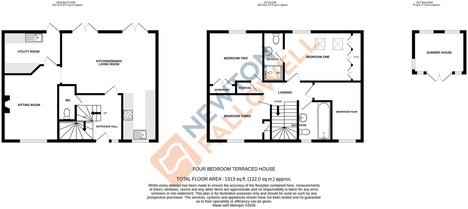 Jubilee Gardens, Cottesmore floorplan