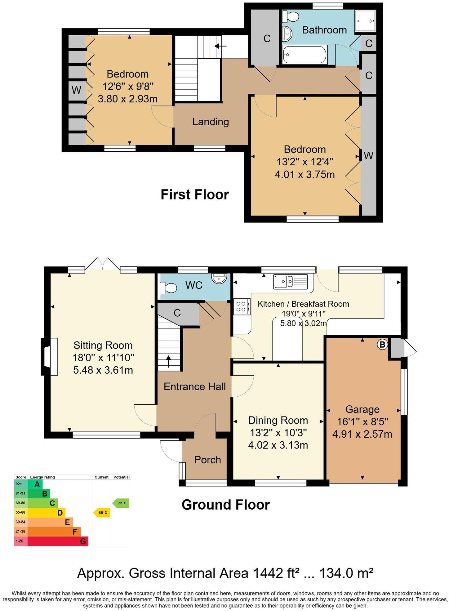 Halley Road, Broad Oak, Heathfield floorplan