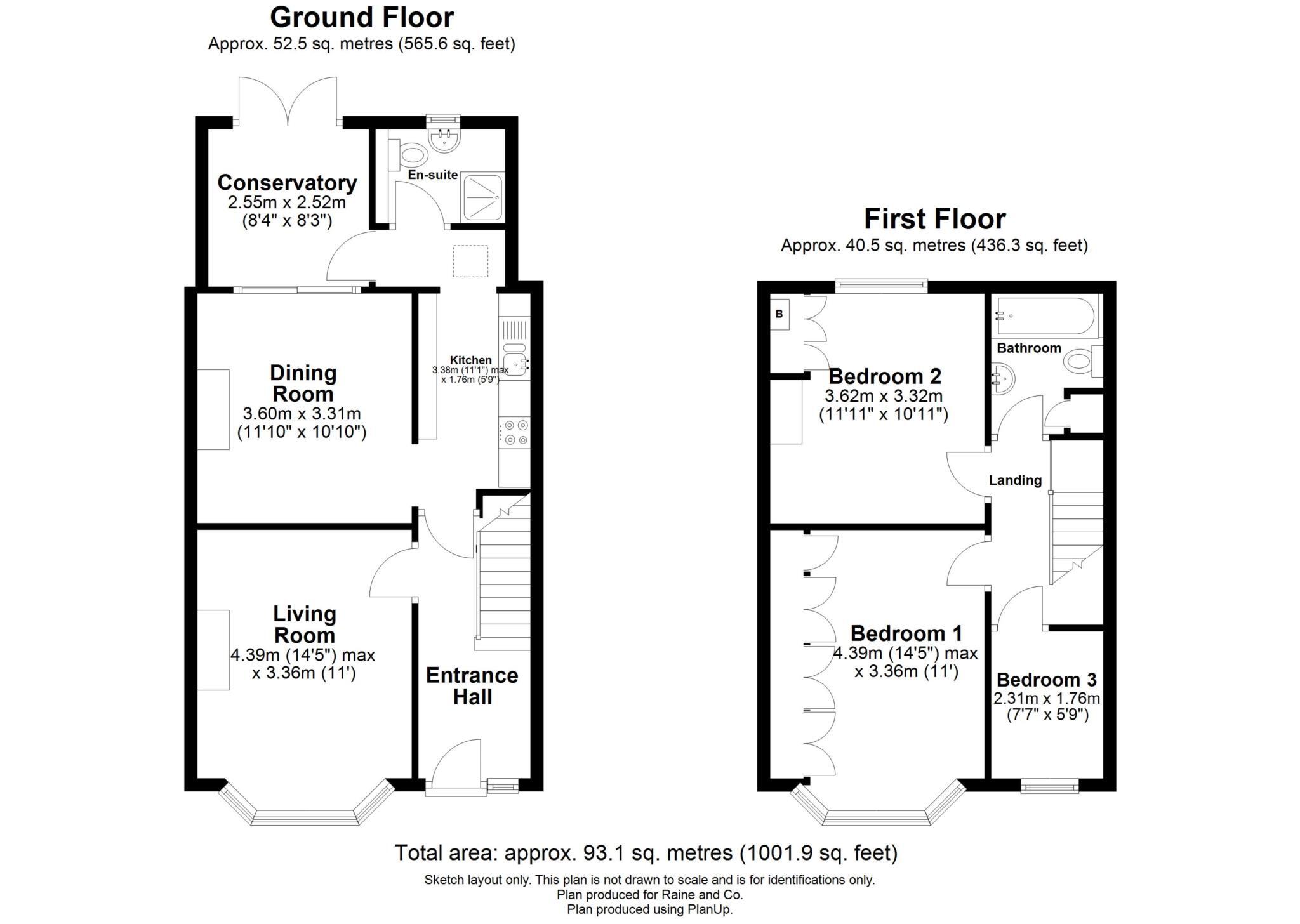 Laurel Avenue, Potters Bar floorplan