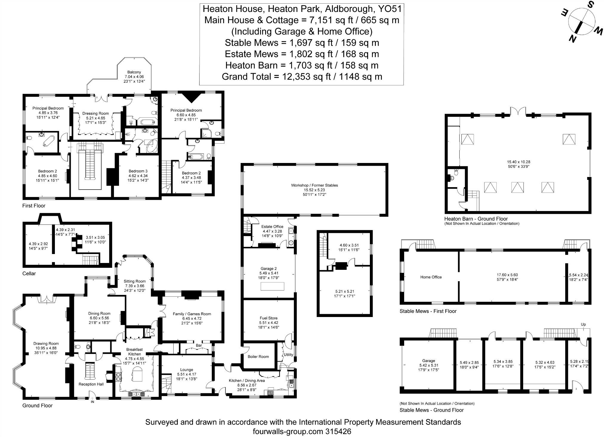 Heaton Park, Aldborough YO51 9HE floorplan