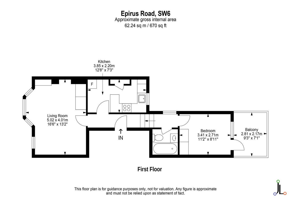 Epirus Road, London, SW6 floorplan