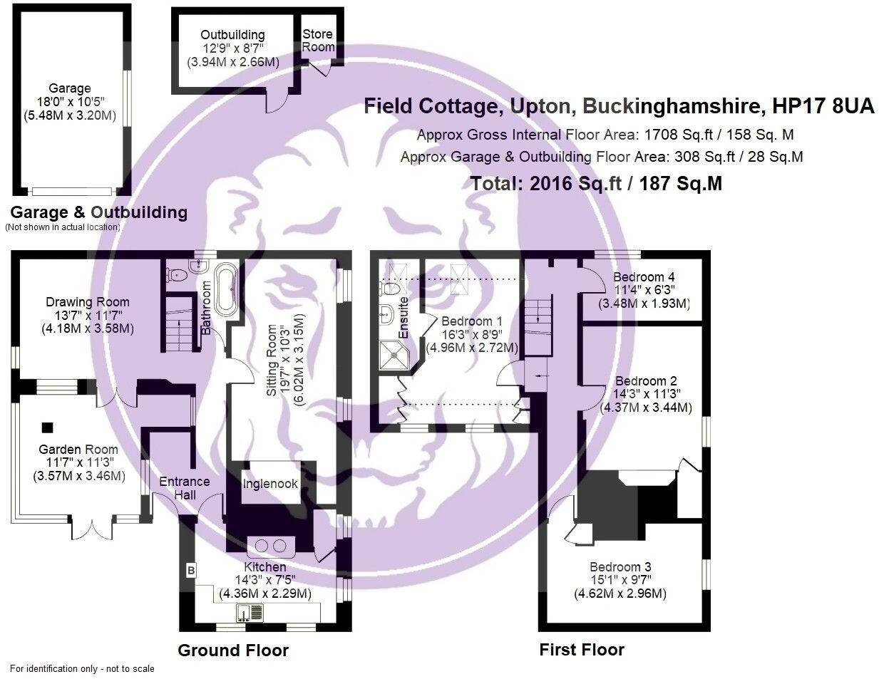 Field Cottage, Upton floorplan