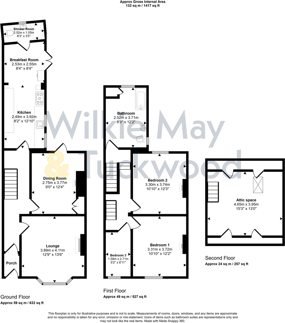 Alcombe Road, Minehead floorplan