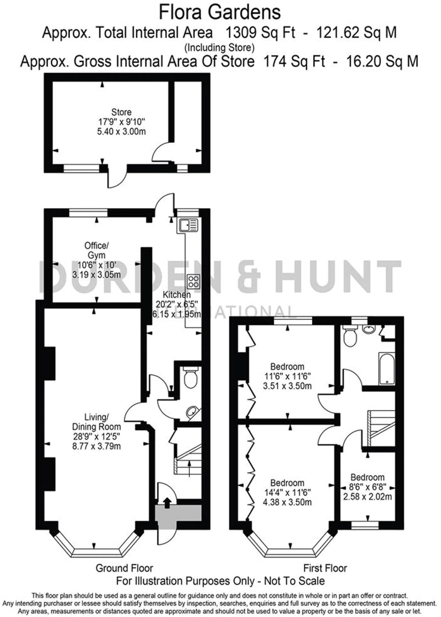 Flora Gardens, Romford, RM6 floorplan