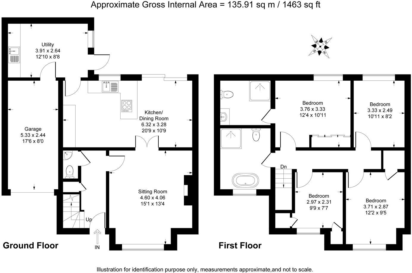 Fulbourne Close, Luton floorplan