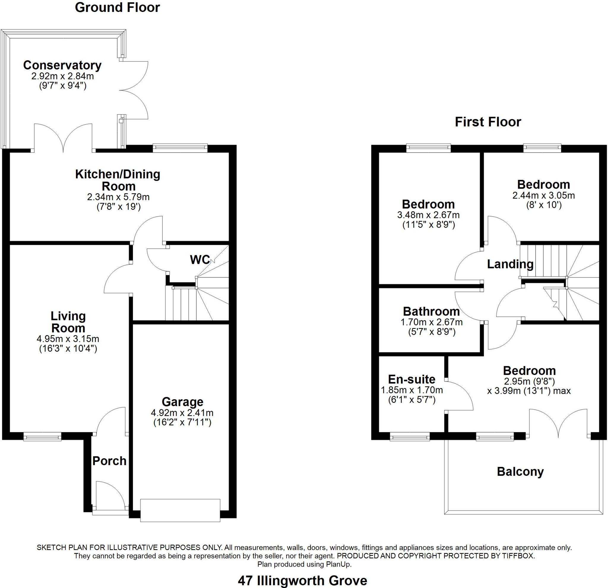 Illingworth Grove, Durham, DH1 floorplan