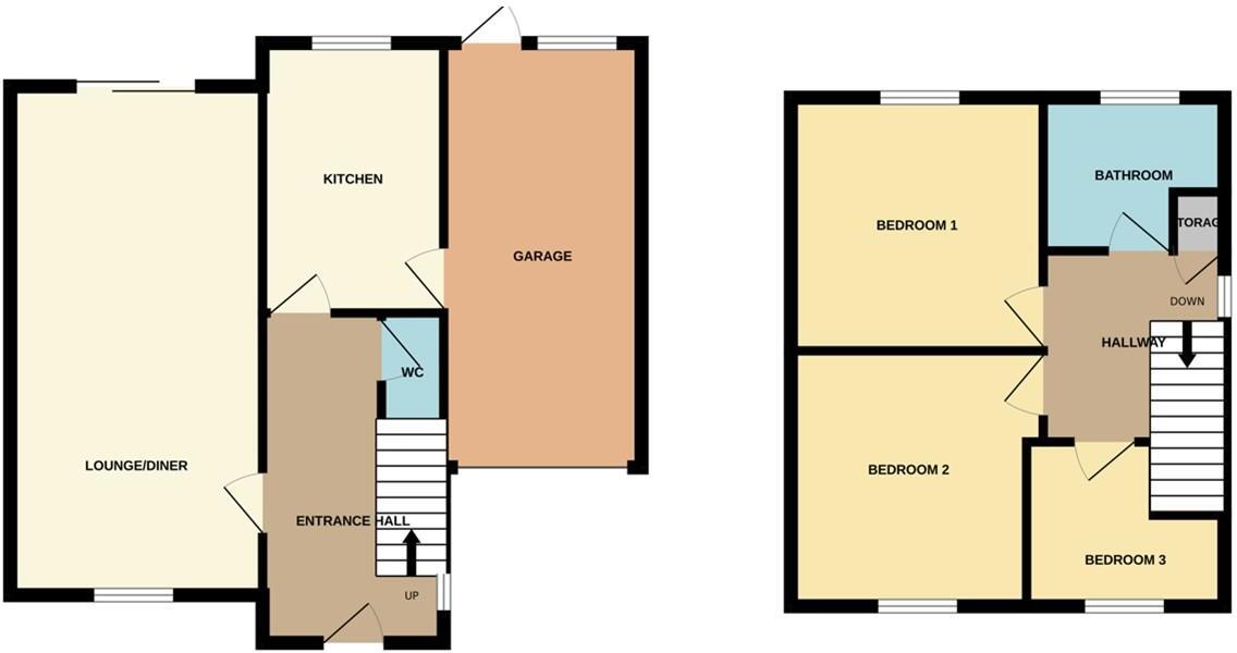 Livermore Green, Werrington, Peterborough floorplan