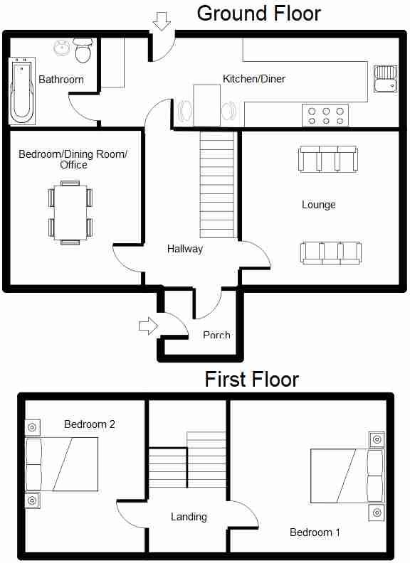 51 Back, Isle Of Lewis, HS2 0LQ floorplan