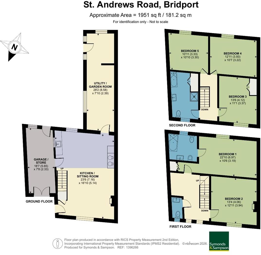 St. Andrews Road, Bridport floorplan