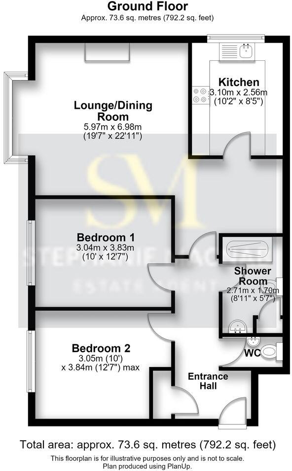Howard Court, 77 Albert Road, Southport, PR9 floorplan