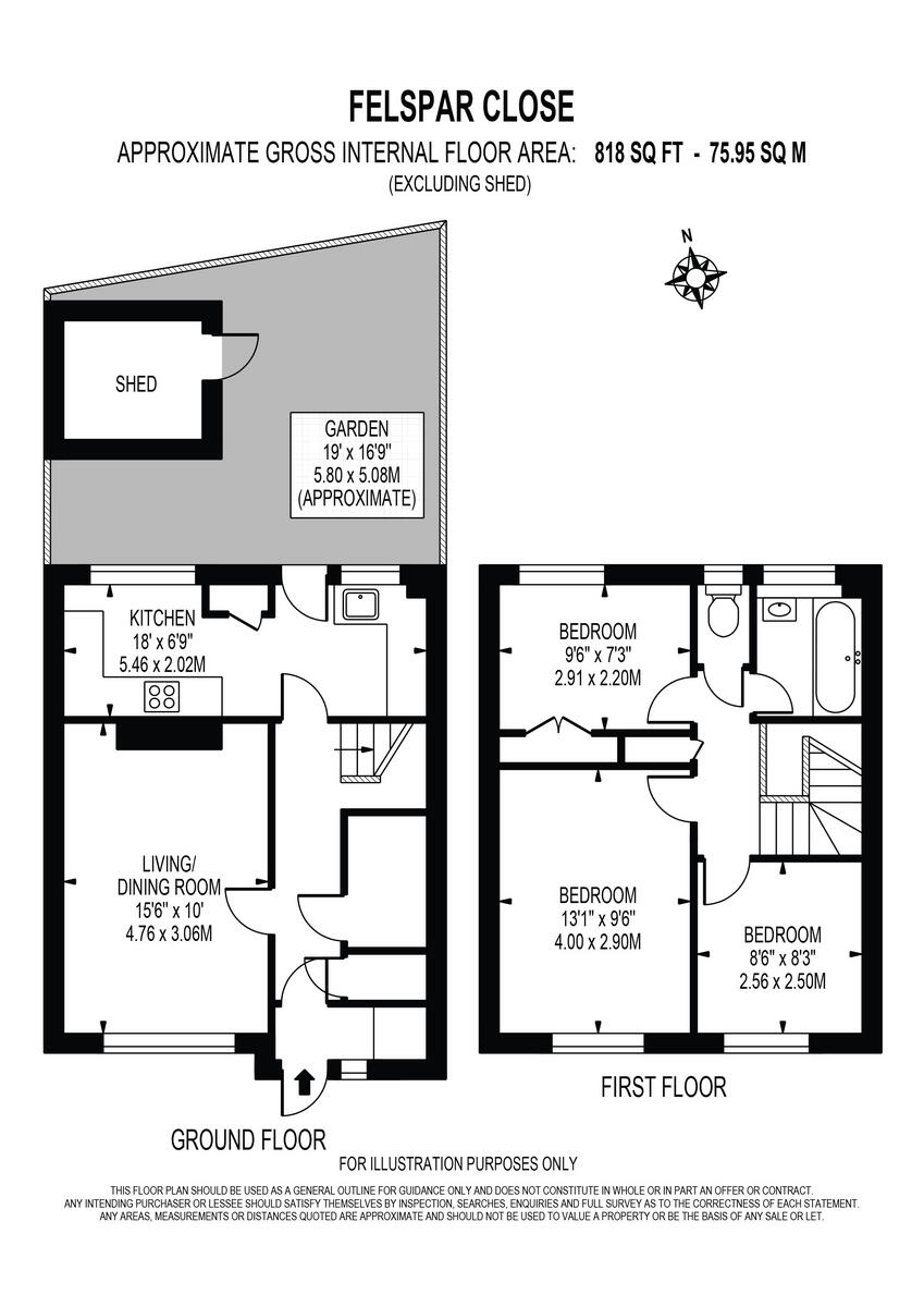 Felspar Close, Plumstead floorplan