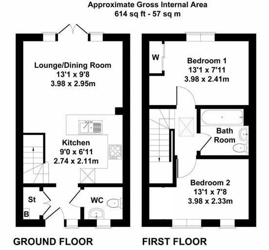 Weighbridge Way, Raunds floorplan