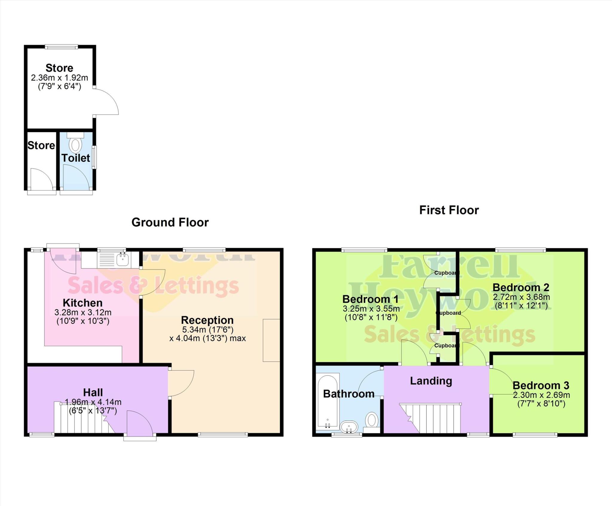 Burnside Avenue, Calder Vale, Preston floorplan