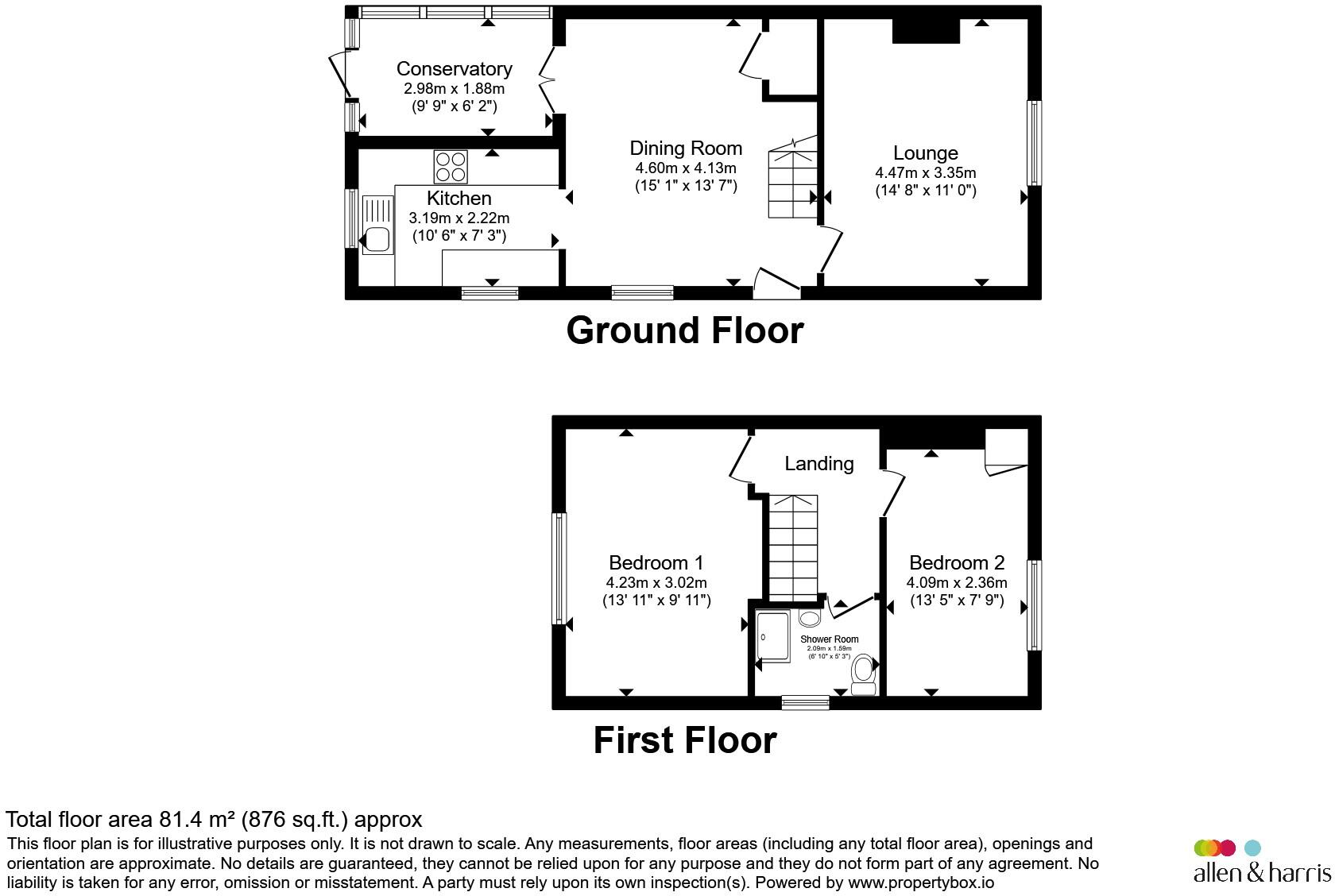 Elm Grove, Barry floorplan